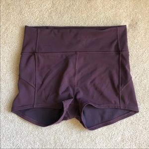 Lululemon in movement shorts